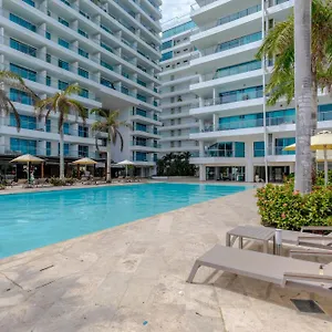 Apartamento Moderno Y Lujoso Apto De Playa En Morros, Cartagena
